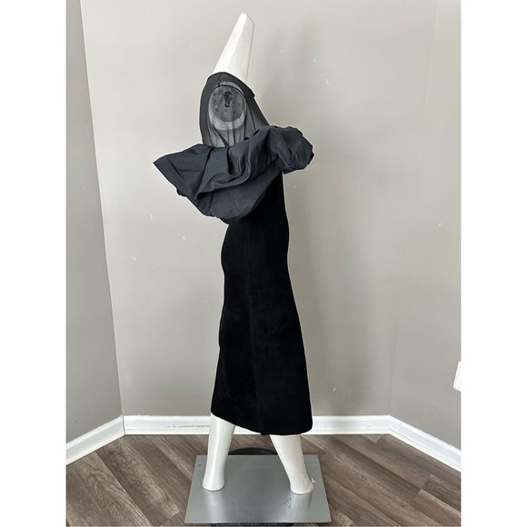 ALEXANDER MCQUEEN Balloon sleeves maxi dress - Picture 10 of 13